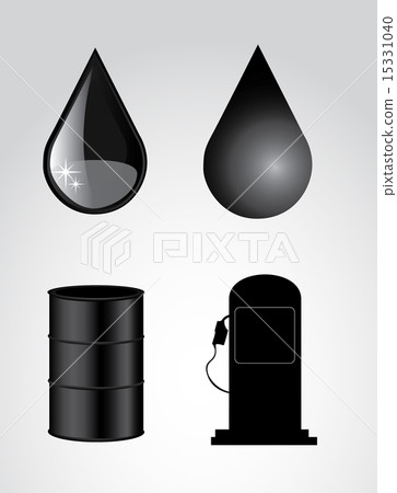 petroleum design over gray background vector illustration 15331040