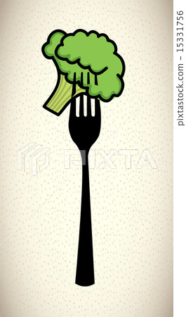 healthy food over pattern background vector illustration healthy food over pattern background vector illustration 15331756
