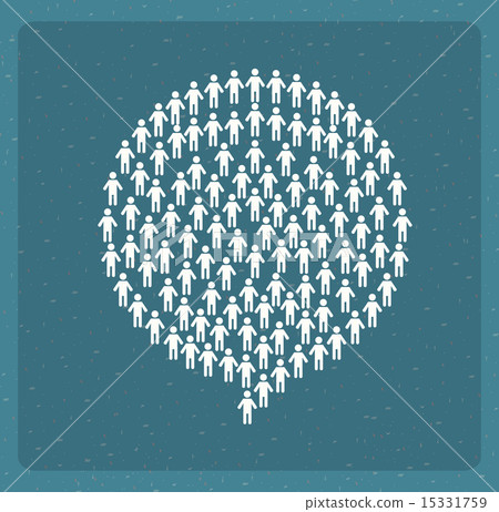teamwork design over blue background vector illustration teamwork design over blue background vector illustration 15331759