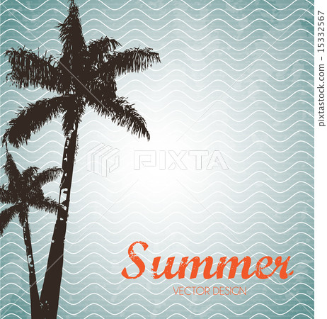 summer design over pattern background vector illustration summer design over pattern background vector illustration 15332567
