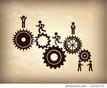 jobs design over vintage background vector illustration jobs design over vintage background vector illustration 15332572