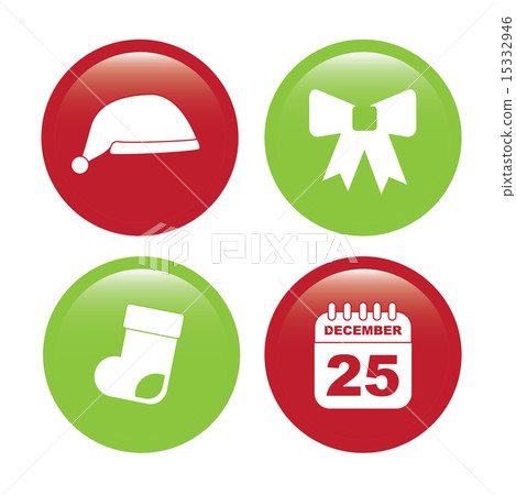christmas icons 15332946