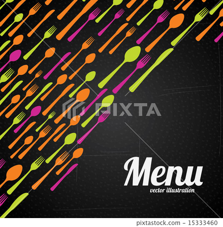 menu label over black background vector illustration menu label over black background vector illustration 15333460