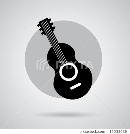 music design over background vector illustration 15333686