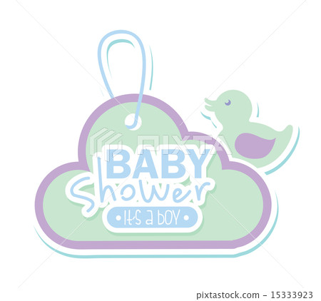 baby shower design over white background vector illustration baby shower design over white background vector illustration 15333923