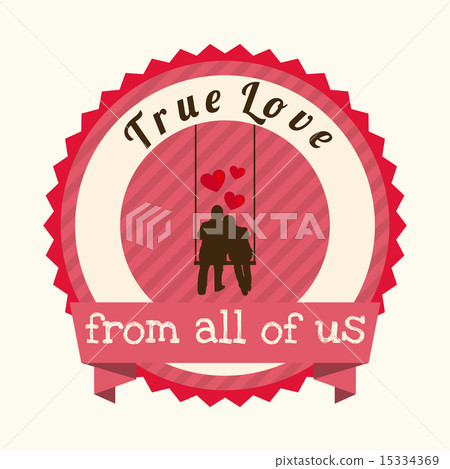Love design over white background vector... - Stock Illustration ...