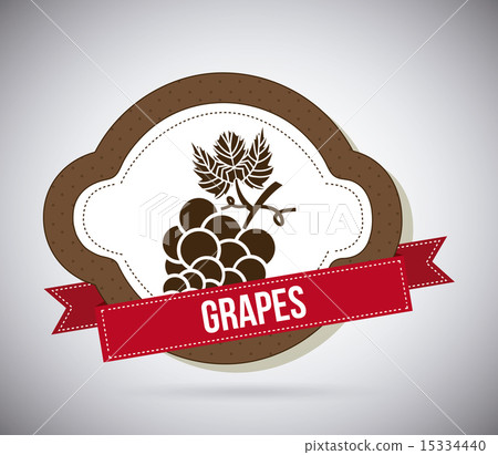 Fruits design over gray background vector... - Stock Illustration ...