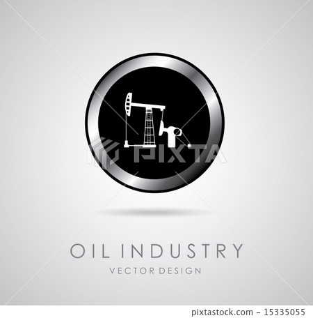 oil industry over gray background vector illustration oil industry over gray background vector illustration 15335055