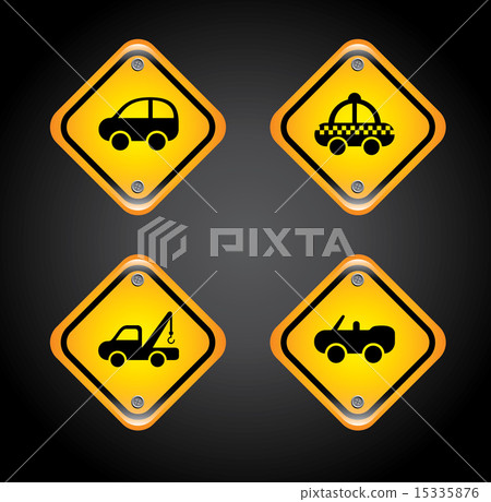 cars design over black background vector illustration cars design over black background vector illustration 15335876