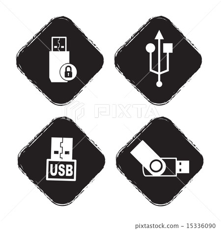 Usb icons Usb icons 15336090
