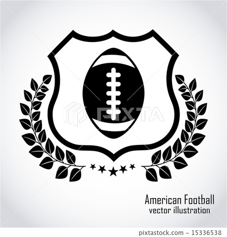 Football design over gray background vector illustration 15336538