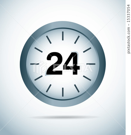 Time design over gray background vector illustration Time design over gray background vector illustration 15337054