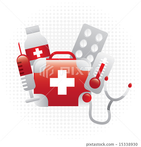 medicine design over white background vector illustration medicine design over white background vector illustration 15338930