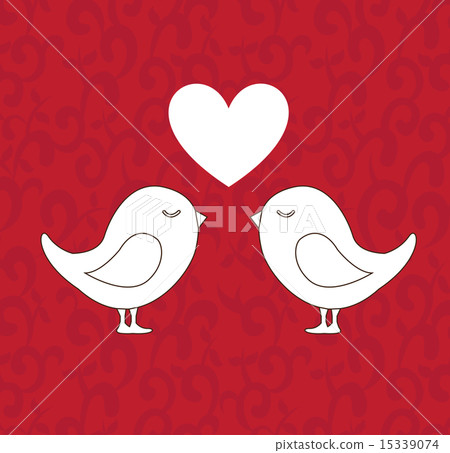 love design over red background vector illustration love design over red background vector illustration 15339074