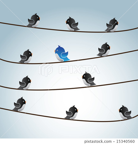 birds design over sky background vector... - Stock Illustration ...