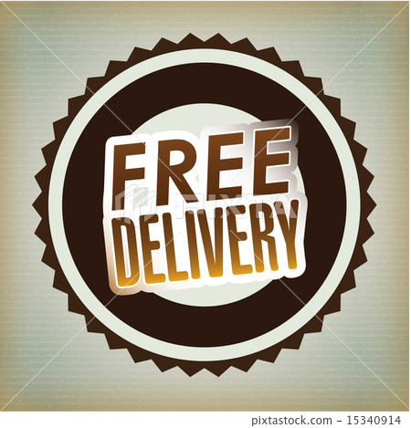 delivery design over gray background vector illustration 15340914