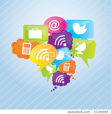 Communication icons 15340994