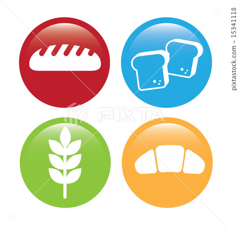bakery icons over white background vector illustration bakery icons over white background vector illustration 15341118
