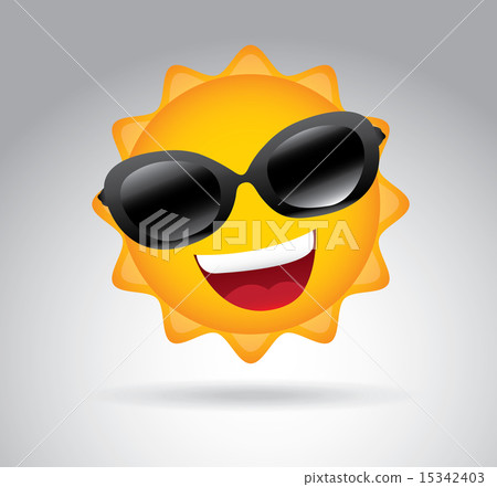 summer design over gray background vector illustration 15342403