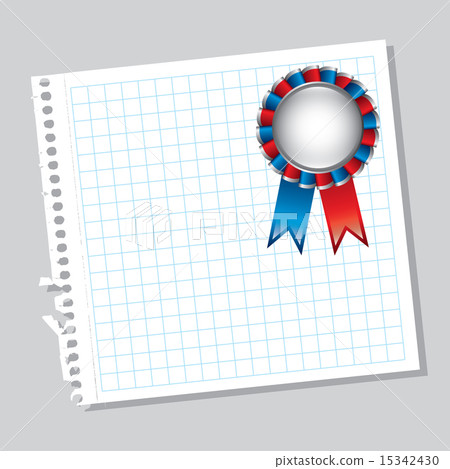 medal design over gray background vector illustration 15342430