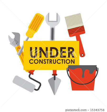 under construction design under construction design 15343758