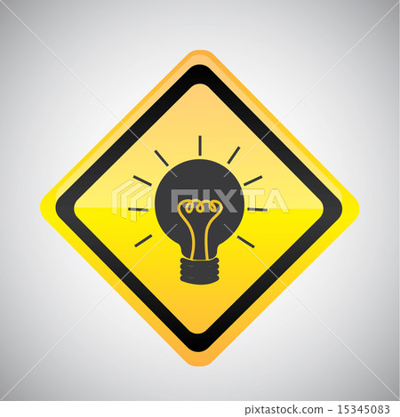 energy design over gray background vector illustration energy design over gray background vector illustration 15345083