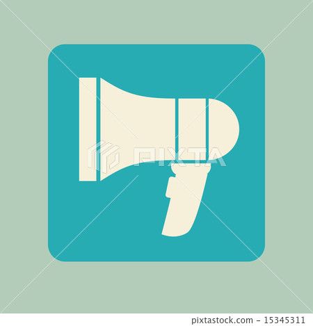 megaphone graphic design vector illustration megaphone graphic design vector illustration 15345311