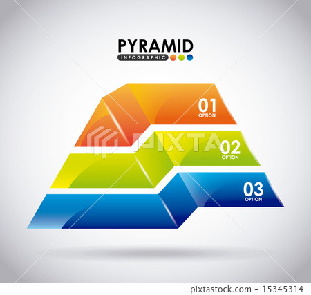 pyramid infographic pyramid infographic 15345314