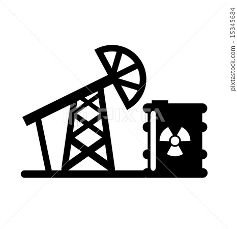 gasoline design over white background vector illustration 15345684