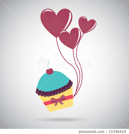 love design over gray background vector illustration 15346428