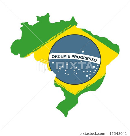 brazil design over white background vector illustration brazil design over white background vector illustration 15348041