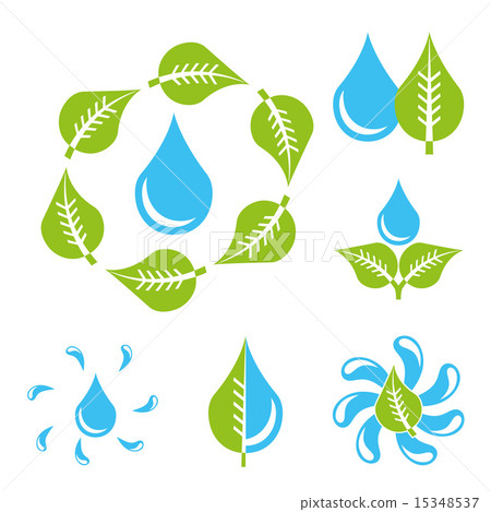 water design over white background vector illustration 15348537