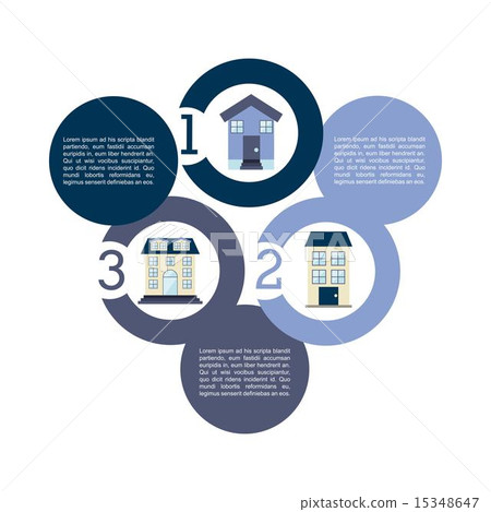 Real estate design over white background vector... - Stock Illustration ...