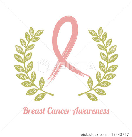 Breast cancer design over white background vector illustration 15348767