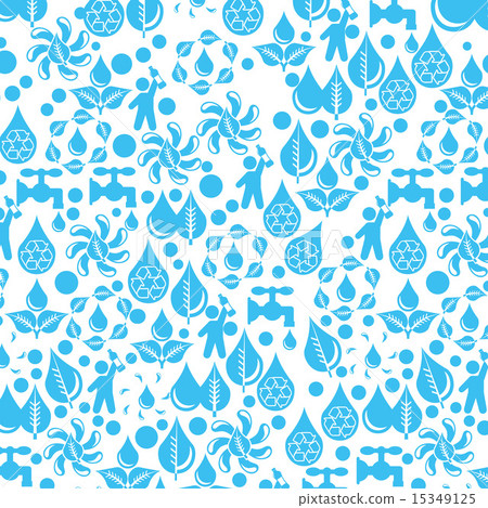 water design over white background vector illustration 15349125