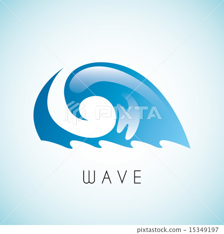water design over blue background vector illustration water design over blue background vector illustration 15349197