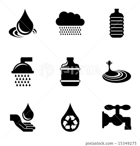 water design over white background vector illustration 15349275