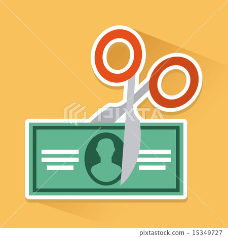 tax icon over orange background vector illustration tax icon over orange background vector illustration 15349727