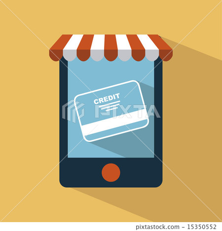 shopping design over cream background vector illustration shopping design over cream background vector illustration 15350552