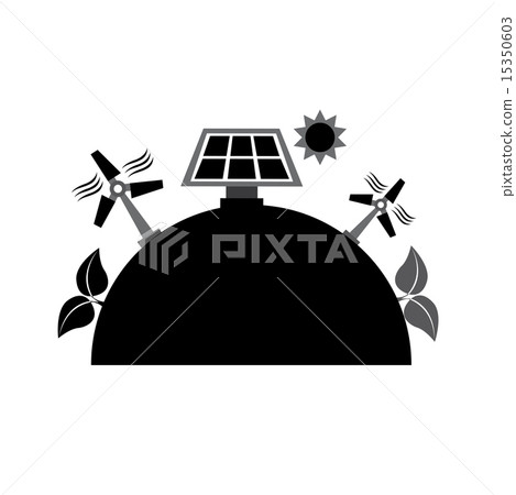 energy design over white background vector... - Stock Illustration ...