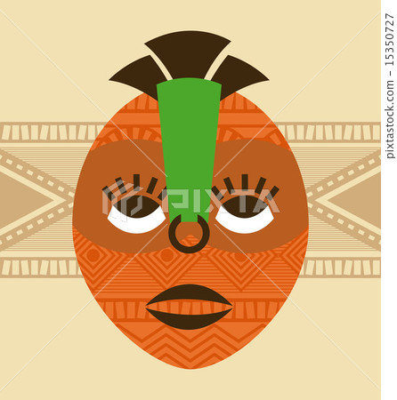 Africa design over beige background vector illustration 15350727