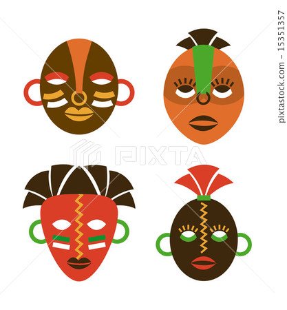 Africa design over background vector illustration 15351357