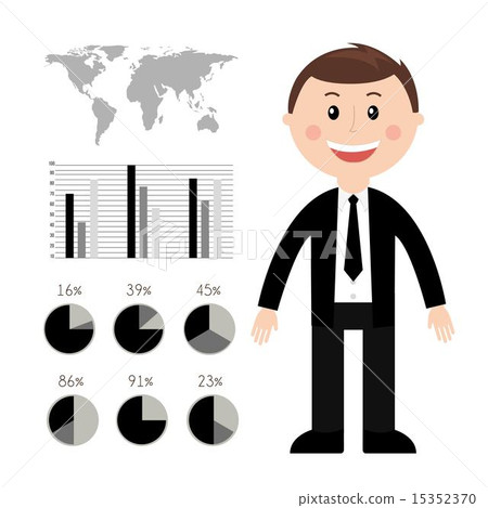 human resources over white background vector illustration 15352370