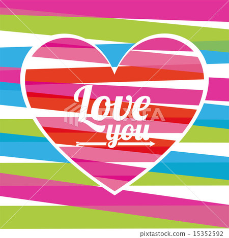 love design over white background vector... - Stock Illustration ...