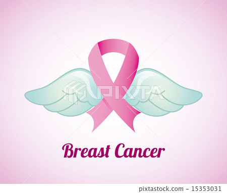 Breast cancer design over pink background vector illustration 15353031