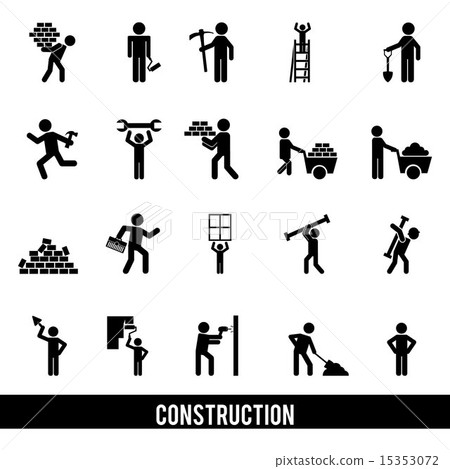 construction design over white background vector illustration construction design over white background vector illustration 15353072