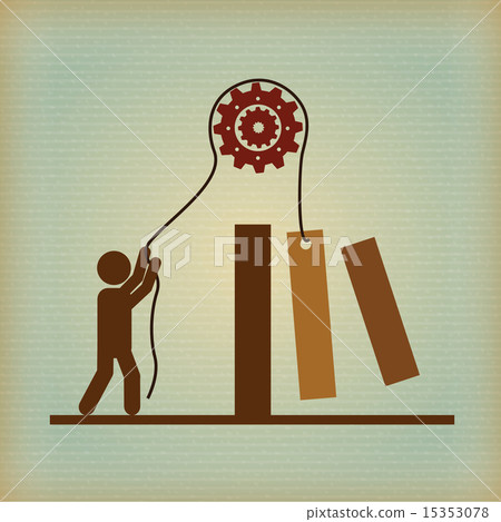 business design over gray background vector illustration 15353078