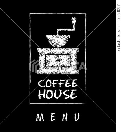 coffee design over black background vector... - Stock Illustration ...