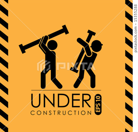 Under construction design Under construction design 15355288