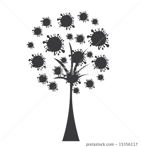 tree design over white background vector illustration tree design over white background vector illustration 15356117